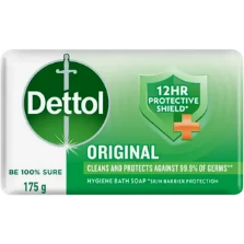 Dettol Original Hygiene Bath Soap Bar 175g
