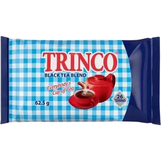 Trinco Black Tea Blend Tagless Teabags 26 Pack