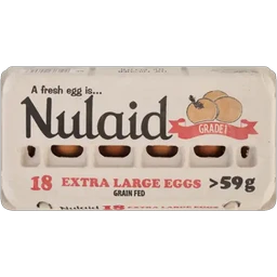 Nulaid Extra Large Eggs 18-Pack