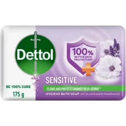Dettol Sensitive Hygiene Bath Bar Soap 175g