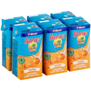 Tropika Orange Flavoured Dairy Fruit Mix 6 x 200ml