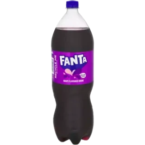 Fanta Grape Flavoured Sparkling Soft Drink Bottle 2L