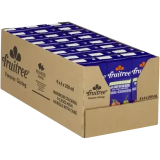 Fruitree Mediterranean 40% Fruit Nectar Blend 24 x 200ml