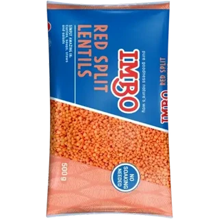 Imbo Red Split Lentils 500g