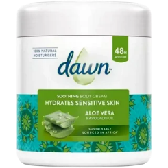 Dawn Aloe Vera & Avocado Oil Soothing Body Cream 400ml