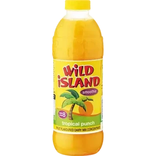 Wild Island Tropical Punch Concentrated Dairy Blend 1L