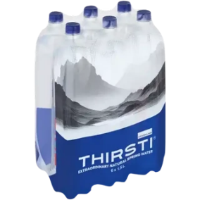 Thirsti Sparkling Natural Spring Water 6 x 1.5L