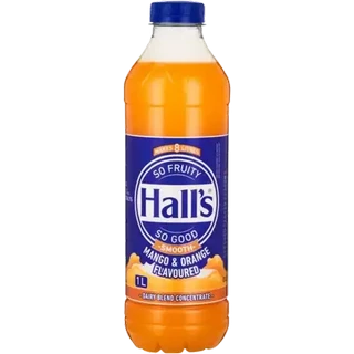 Hall's Mango & Orange Flavoured Dairy Blend Concentrate 1L