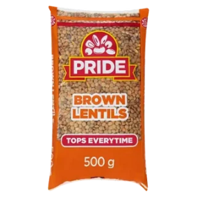 Pride Brown Lentils 500g