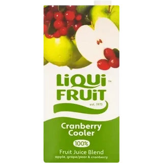 Liqui Fruit 100% Cranberry Cooler Fruit Juice Blend 2L