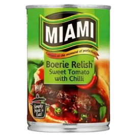 Miami Sweet Tomato with Chilli Boerie Relish 450g
