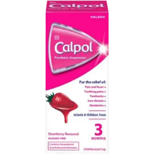 Calpol Strawberry Flavoured Paediatric Suspension 50ml