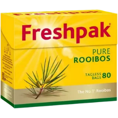 Freshpak Pure Rooibos Teabags 80 Pack