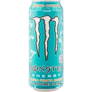 Monster Ultra Fiesta Mango Flavoured Zero Sugar Energy Drink 500ml