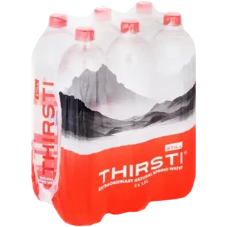 Thirsti Still Natural Spring Water 6 x 1.5L