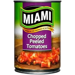 Miami Chopped Peeled Tomatoes 410g