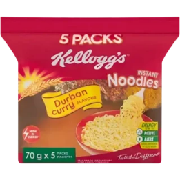 Kellogg's Durban Curry Flavoured Instant Noodles 5 x 70g