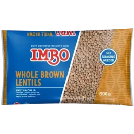 Imbo Brown Lentils 500g