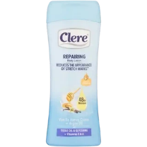 Clere Tissue Oil & Pure Glycerine Enriched Vanilla Honey Cream Luscious Body Lotion Bottle 400ml
