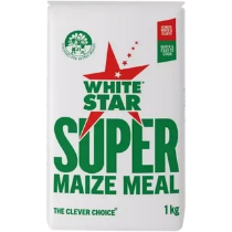White Star Super Maize Meal 1kg