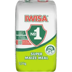 Iwisa No.1 Super Maize Meal Bag 2.5kg