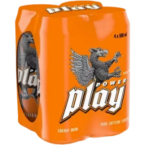 Power Play Original Energy Drink 4 x 500ml