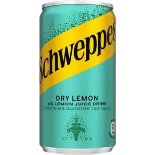 Schweppes Dry Lemon Juice Drink 200ml
