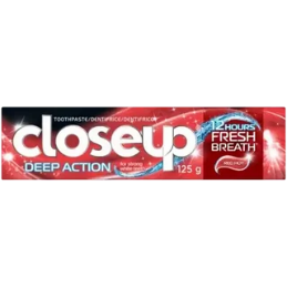 Close Up Red Hot Deep Action Whitening Toothpaste 125g