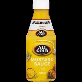 All Gold Mustard Sauce 500ml