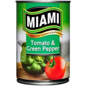 Miami Tomato & Green Pepper 410g