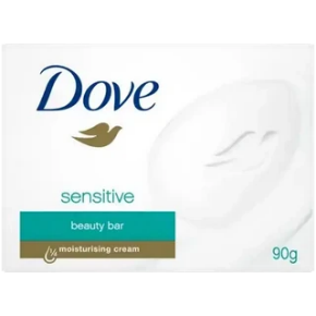 Dove Sensitive Fragrance-Free Beauty Bar Soap 90g