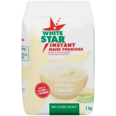 White Star Original Instant Maize Porridge 1kg