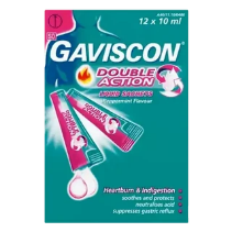 Gaviscon Peppermint Flavour Antacid Liquid 12 x 10ml