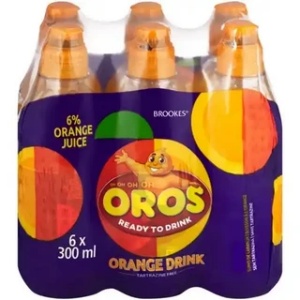 Oros Orange Drink 6 x 300ml