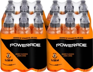 Powerade Orange Flavoured Sports Drink 24 x 500ml