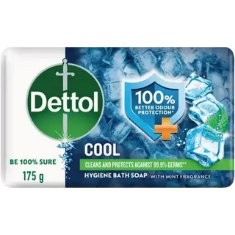Dettol Cool Hygiene Bath Soap Bar 175g