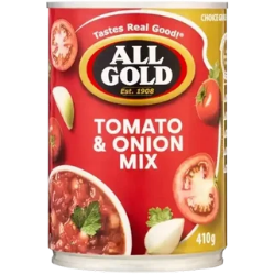 ALL GOLD Tomato & Onion Mix 410g