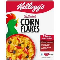Kellogg's Corn Flakes Toasted Golden Cereal Flakes 500g