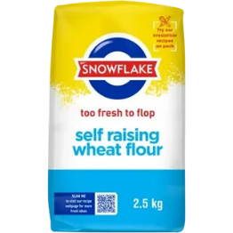 Snowflake Self Raising Self Raising Wheat Flour 2.5kg