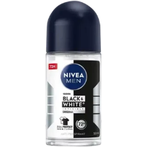 NIVEA MEN Black & White Invisible Original Anti-Perspirant Roll-On 50ml