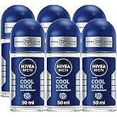 NIVEA MEN Cool Kick Roll-On 50ml (6 x 50ml Case)